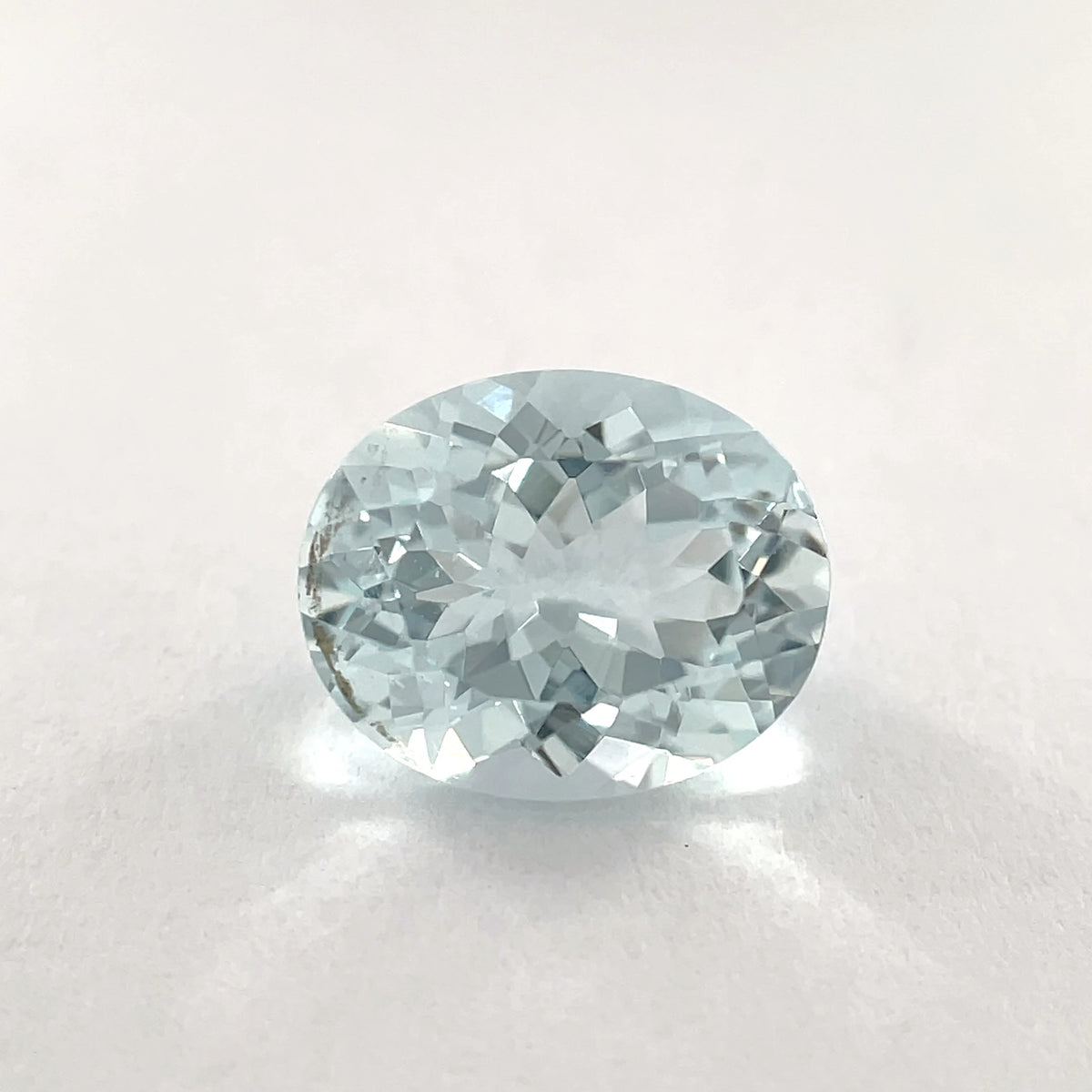 PG-AQBS-29 Aquamarine 7.5 x 9.2 MM Oval 1.96cts