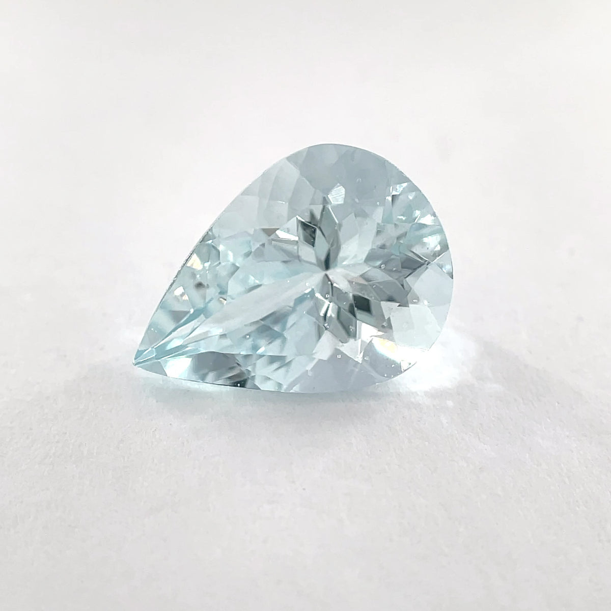 PG-AQBS-57 Aquamarine 8.7 x 11.8 MM Pear 2.71cts