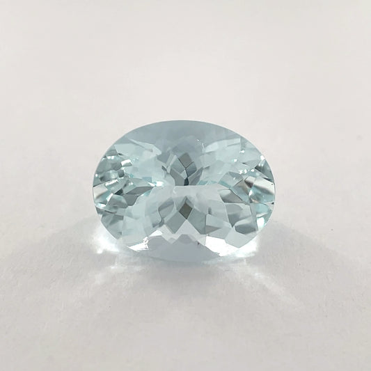 PG-AQBS-61 Aquamarine 6.9 x 7.5 MM Oval 2.09cts
