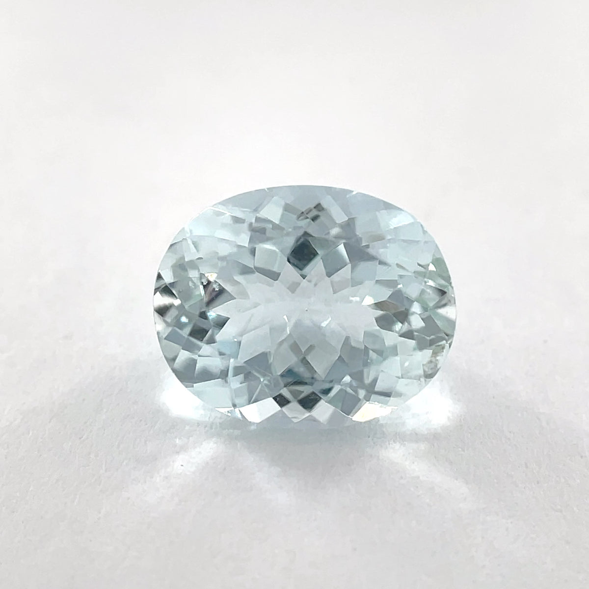 PG-AQBS-62 Aquamarine 7.5 x 9.4 MM Oval 2.08cts