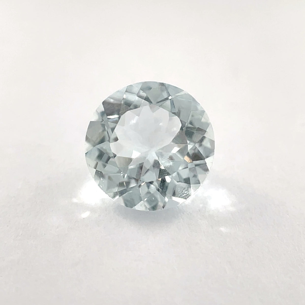 PG-AQBS-63 Aquamarine 8.5 x 8.5 MM Round 2.01cts