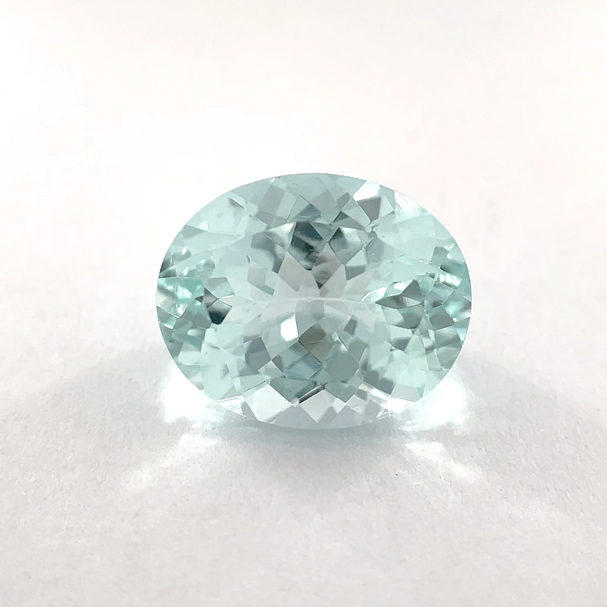 PG-AQBS-66 Aquamarine 9 x 11 MM Oval 3.6cts