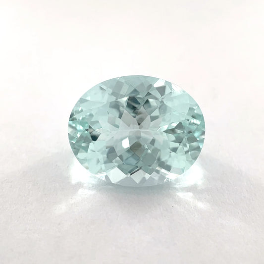 PG-AQBS-66 Aquamarine 9 x 11 MM Oval 3.6cts