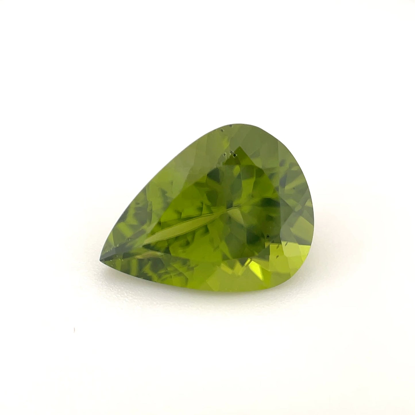 PG-BB2-3-MN Peridot 9.8 x 12.8 MM Pear 4.53cts
