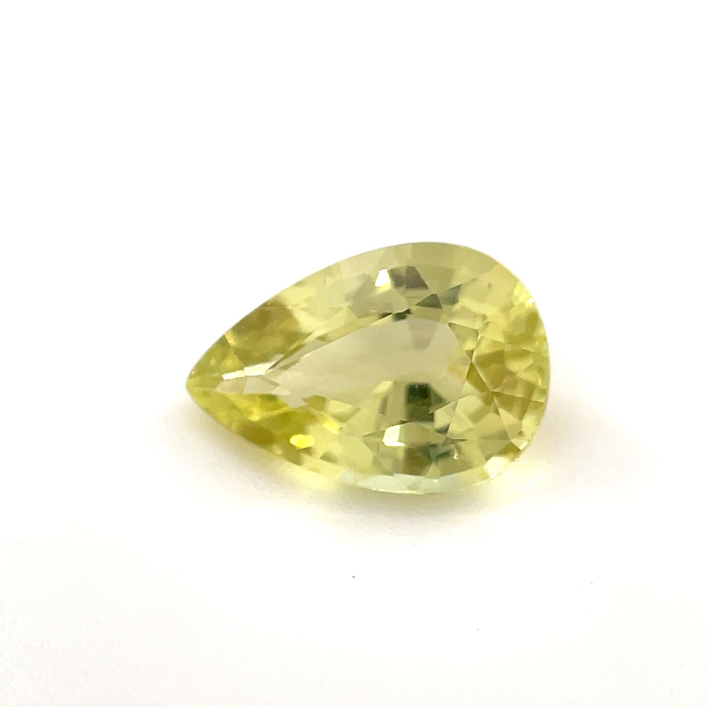 PG-BERBS-1 Chrysoberyl 6.5 x 9.5 MM Pear 1.85cts