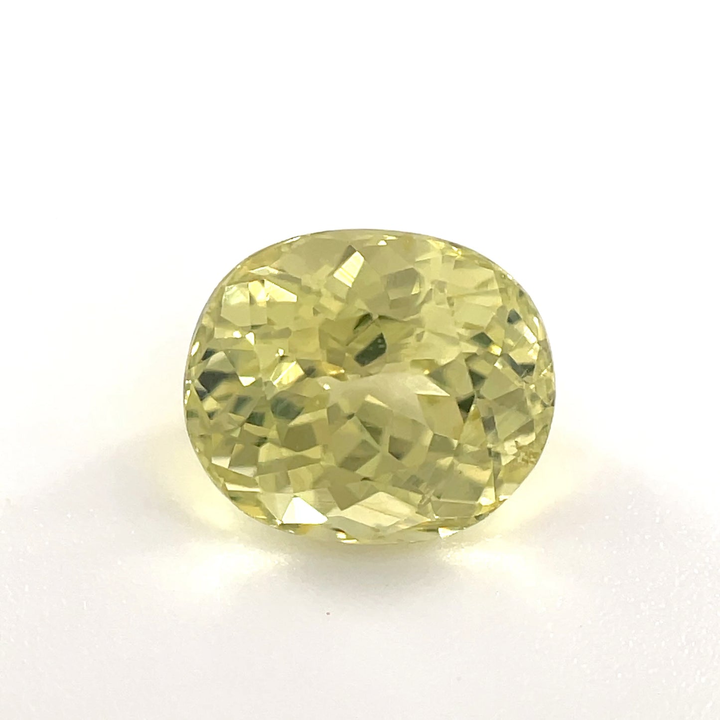 PG-BERBS-3 Chrysoberyl 7.3 x 8.5 MM Oval 3.01cts