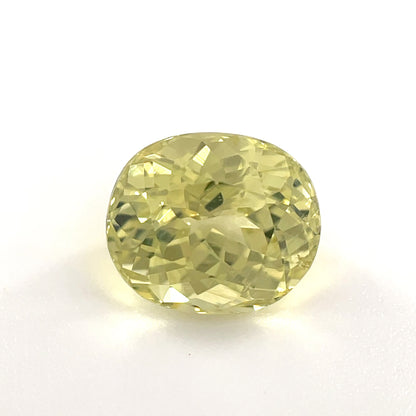 PG-BERBS-3 Chrysoberyl 7.3 x 8.5 MM Oval 3.01cts