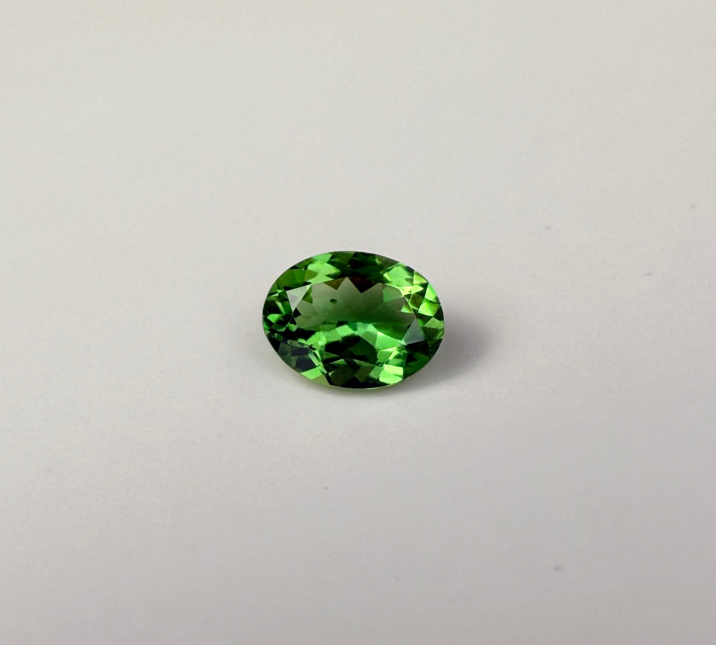 PG-CTRBS-3-EO Chrome Tourmaline 6 x 8 MM Oval 1.19cts