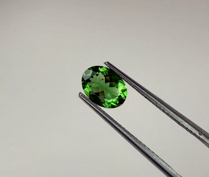 PG-CTRBS-3-EO Chrome Tourmaline 6 x 8 MM Oval 1.19cts