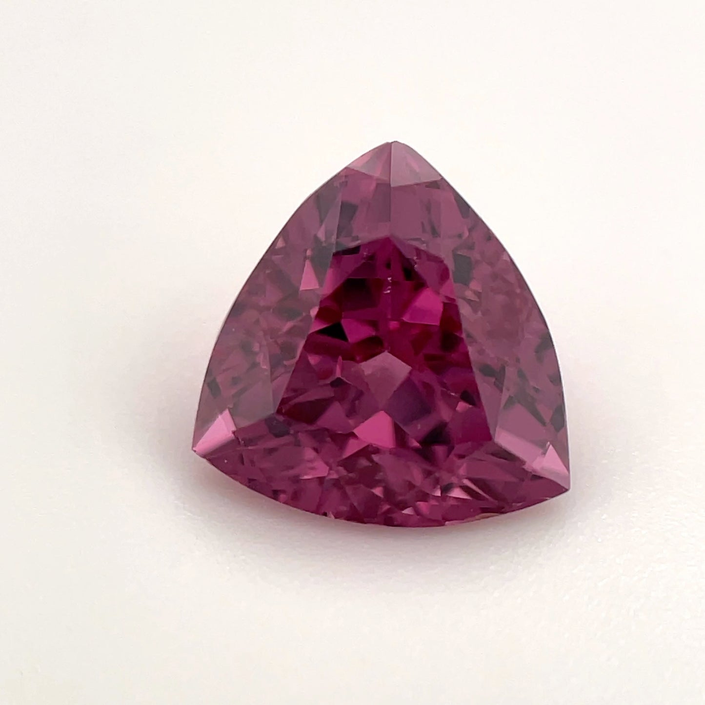 PG-E-265 Mahenge Garnet 8.4 MM Trilliant