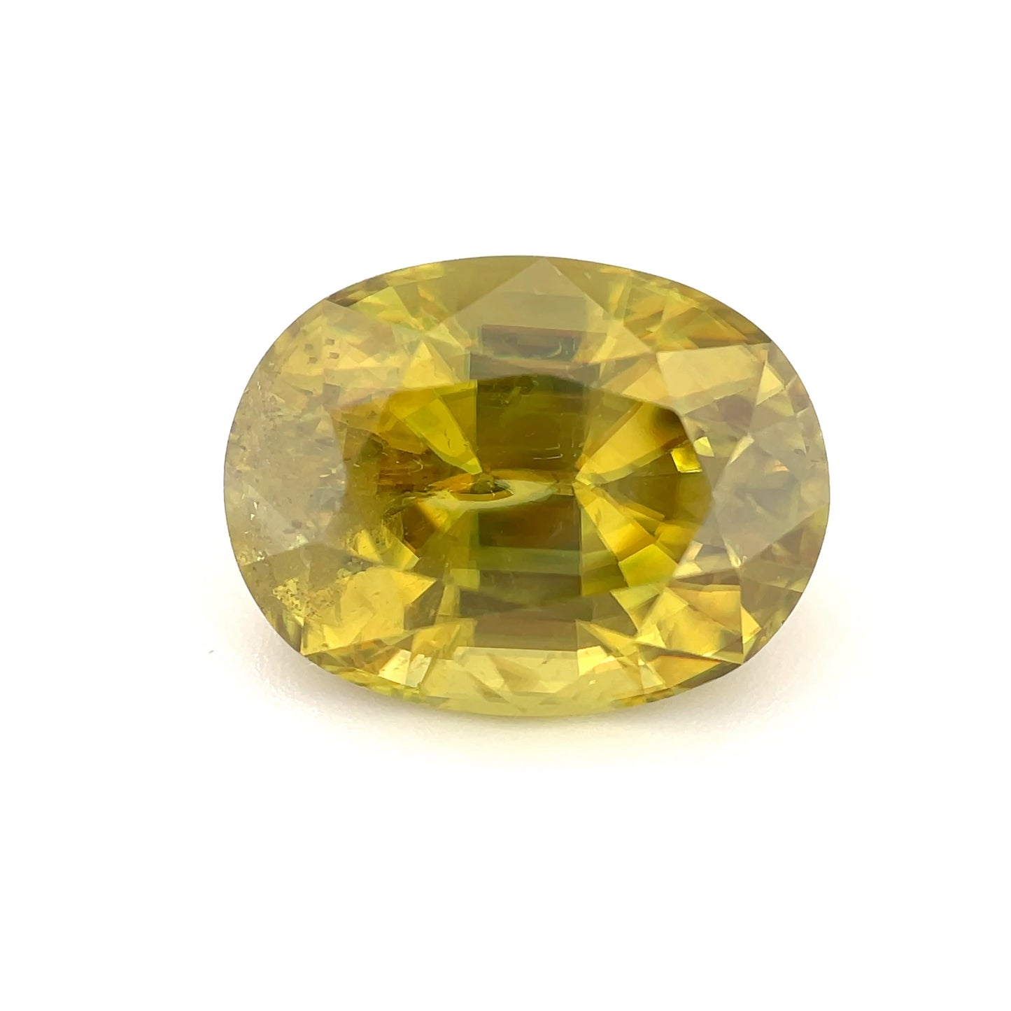 PG-G583-4-SS Sphene 11.2 x 14.7 MM Oval 10.34cts