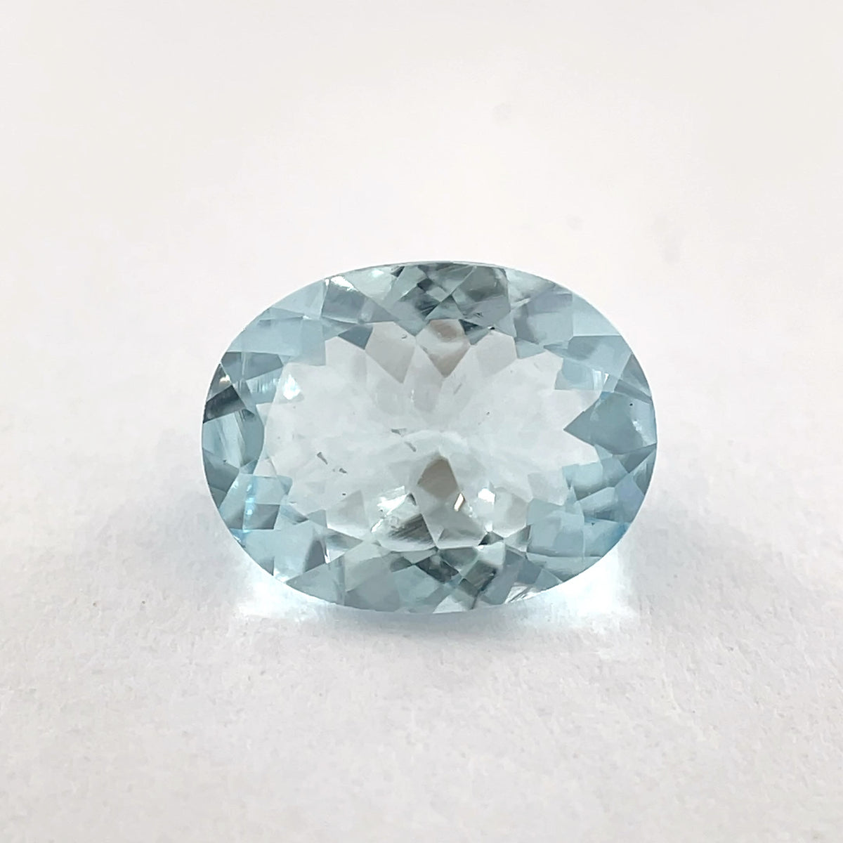 PG-H-29-147-11-EJ Aquamarine 7.1 x 9.2 MM Oval 1.36cts