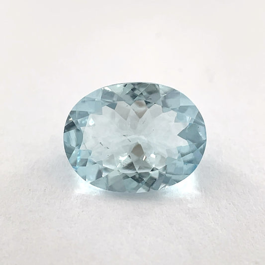 PG-H-29-147-11-EJ Aquamarine 7.1 x 9.2 MM Oval 1.36cts
