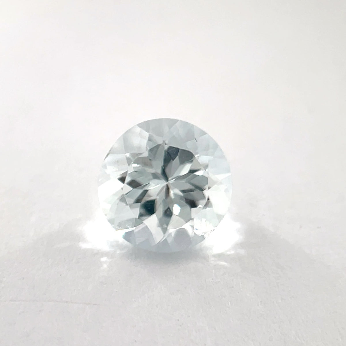 PG-H-29-193-11 Aquamarine 7.1 MM Round 1.21cts