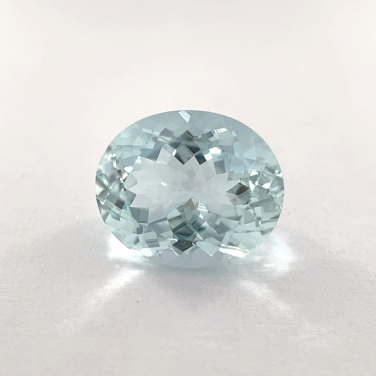 PG-H-29-216-11 Aquamarine 9.0 x 10.9 MM Oval 3.31cts