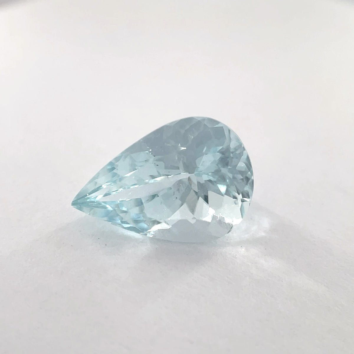 PG-H-29-22-11 Aquamarine 8.9 x 13.0 MM Pear 3.76cts