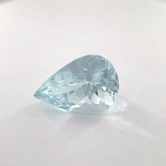 PG-H-29-22-11 Aquamarine 8.9 x 13.0 MM Pear 3.76cts