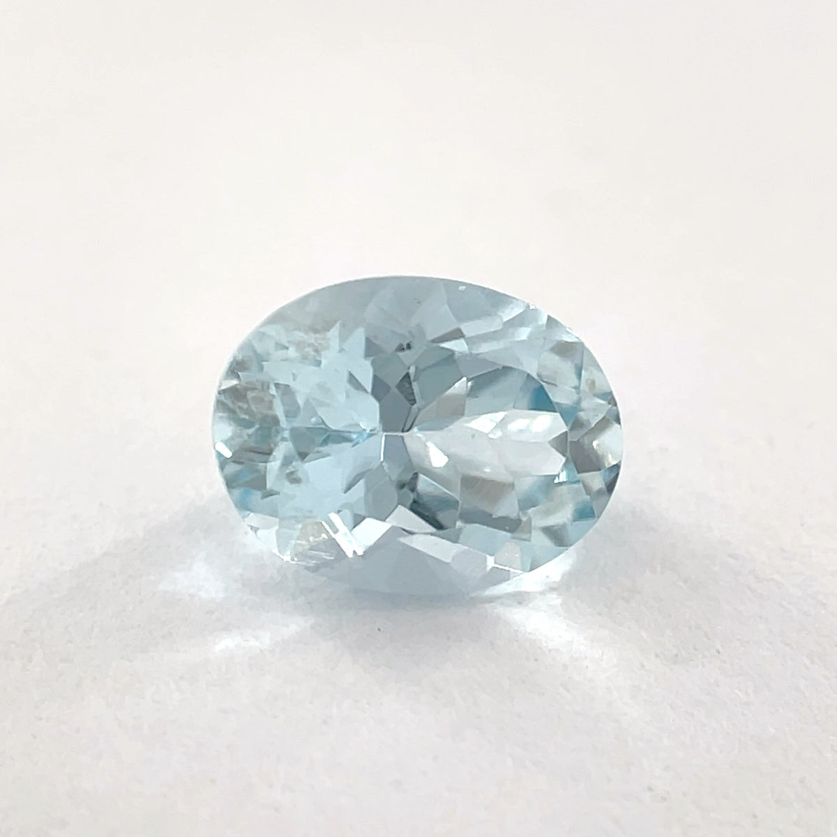 PG-H-29-298-11 Aquamarine 6.1 x 7.9 MM Oval 1.18cts