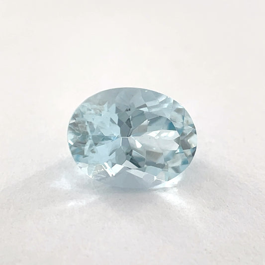 PG-H-29-298-11 Aquamarine 6.1 x 7.9 MM Oval 1.18cts