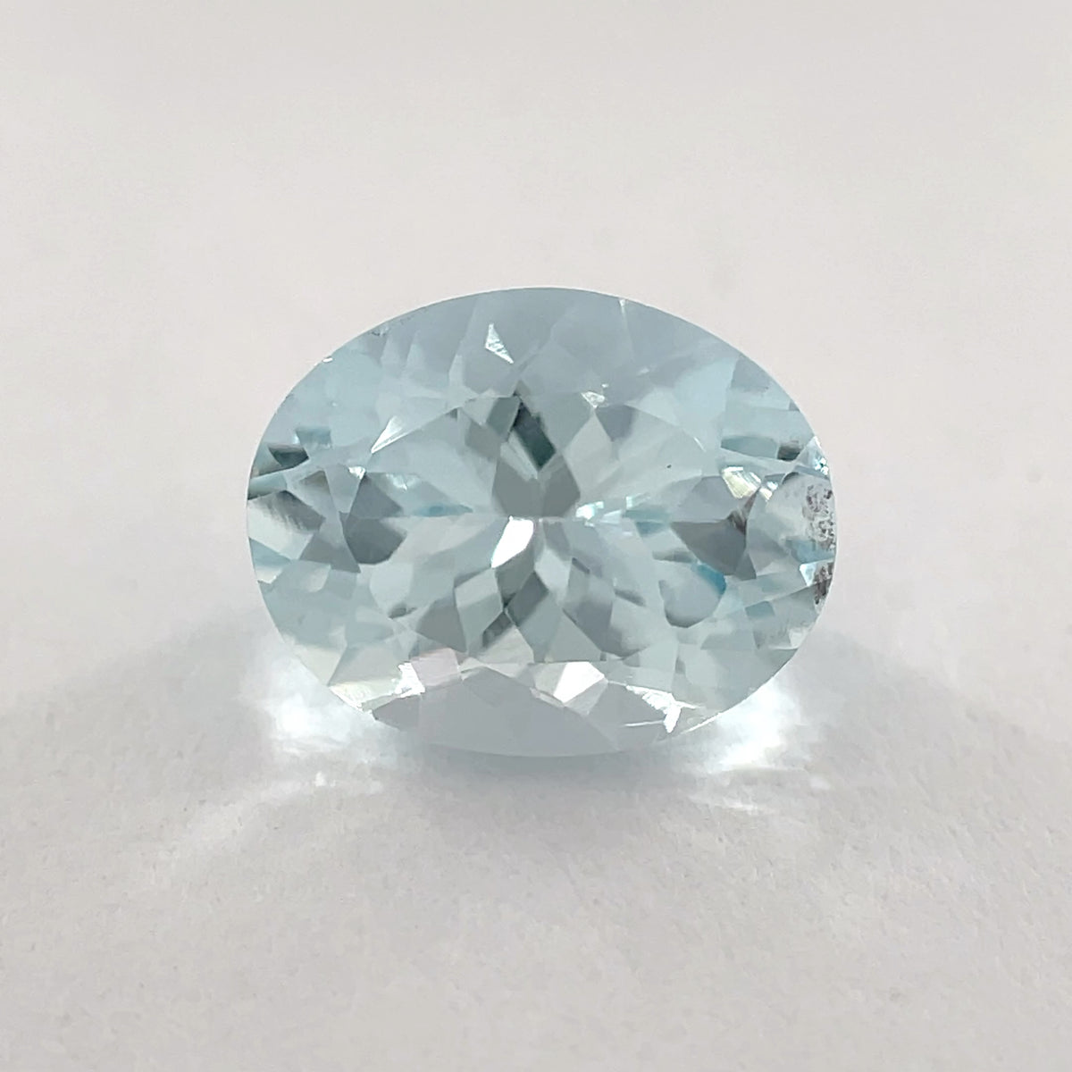 PG-H-29-78-11 Aquamarine 7.4 x 9.3 MM Oval 1.83cts
