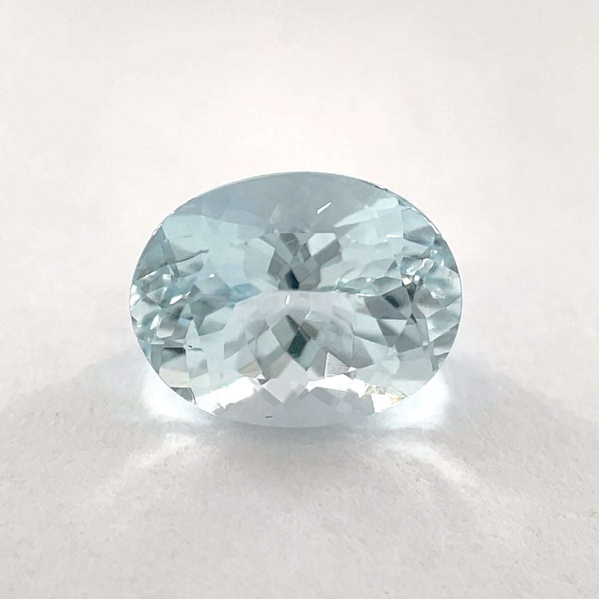 PG-H-29-82-11 Aquamarine 7.0 x 9.1 MM Oval 1.86cts