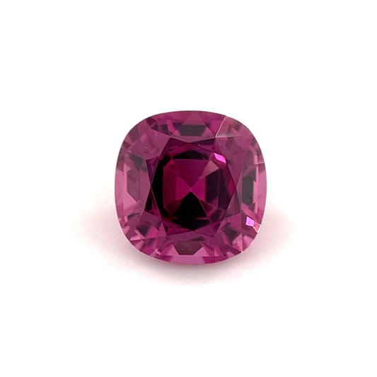 PG-IC851-11 Mahenge Garnet 6.5 MM Sq Cushion 1.62cts
