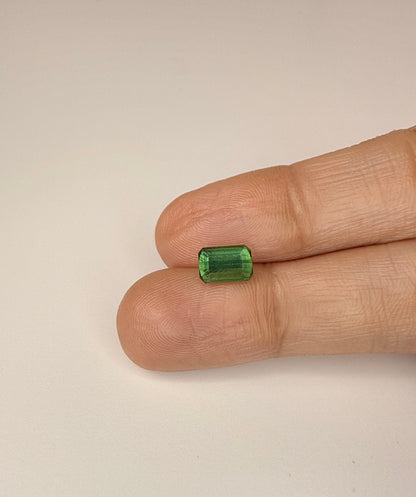 PG-JLP1-98-WO Tourmaline 5 x 7.5 MM Emerald 1.35cts
