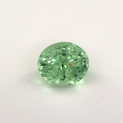 PG-MMGBS-20 Merelani Mint Garnet 5.5 x 6.5 MM Oval 1.02cts