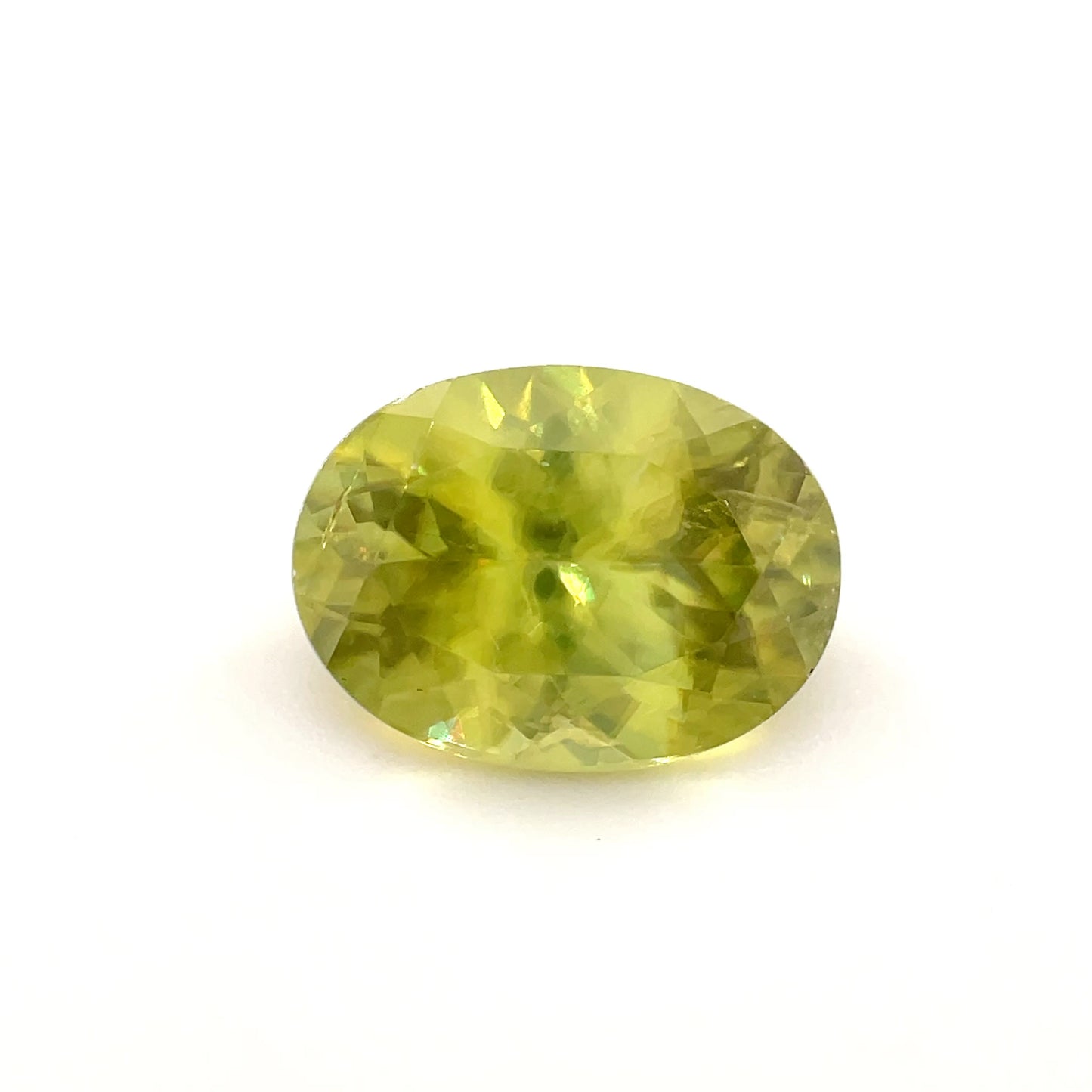 PG-PCZS-16-WO Sphene 8.6 x 11.6 MM Oval 4.08cts