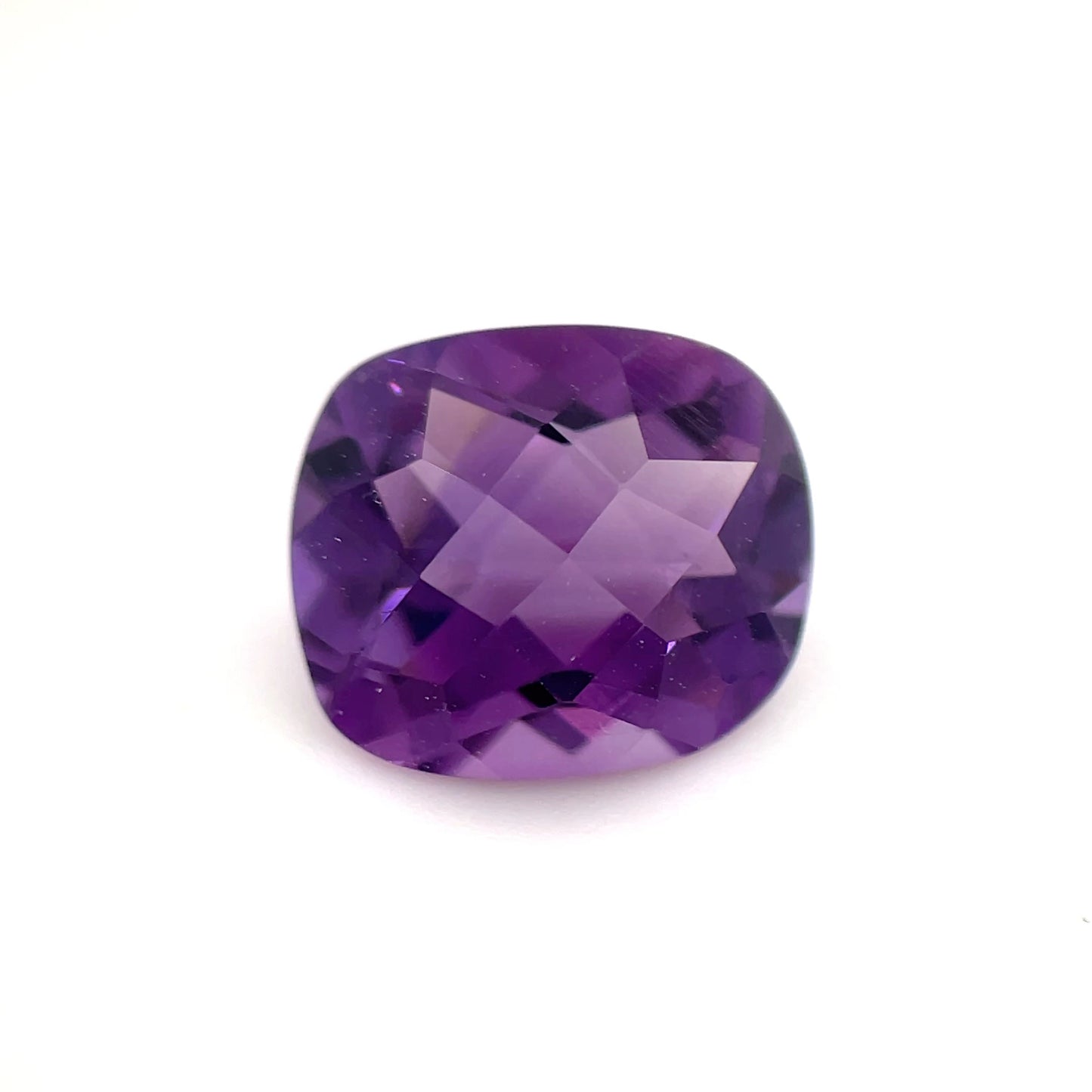 PG-PG1-3-SO Amethyst 9.9 x 11.5 MM Cushion 4.55cts