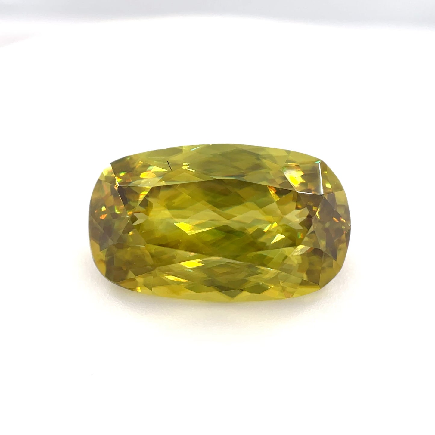 PG-RC1-5-WO Madagascar Sphene 11 x 18 MM Cushion 12.29cts