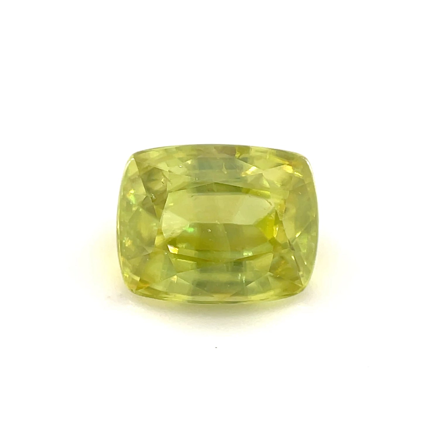 PG-RG2-39-WJ Sphene 6.8 x 8.5 MM Cushion 2.53cts