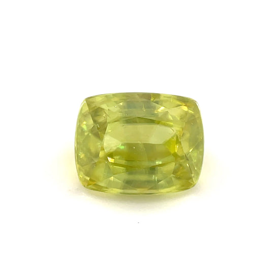 PG-RG2-39-WJ Sphene 6.8 x 8.5 MM Cushion 2.53cts