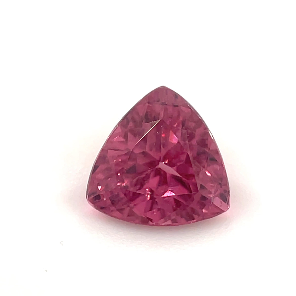 PG-SPBS-161 Mahenge Spinel 6.7  MM Trilliant 1.07cts