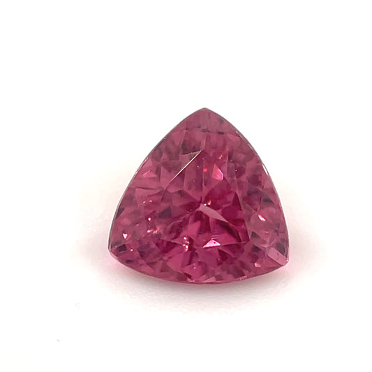 PG-SPBS-161 Mahenge Spinel 6.7  MM Trilliant 1.07cts