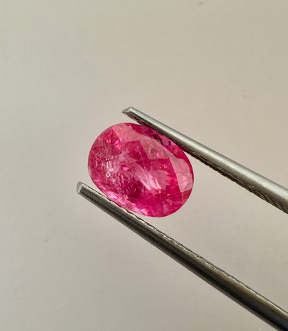 PG-SPBS-71 Mahenge Spinel 6.9 x 9 MM Pear 1.73cts