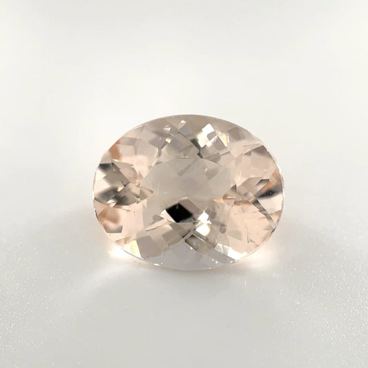 PG-SS-2 Morganite 9.8 x 12.1 MM Oval 3.95cts