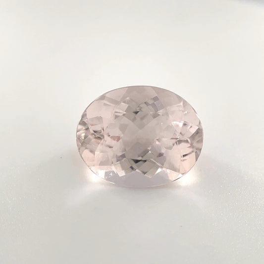 PG-SS-3-VO Morganite 9.7 x 12 MM Oval 4.3cts