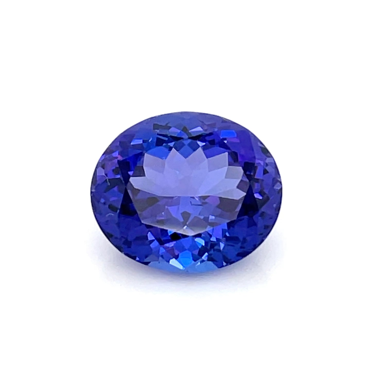 PG-T301-20 Tanzanite 12.3 x 14.5 MM Oval 10.88cts