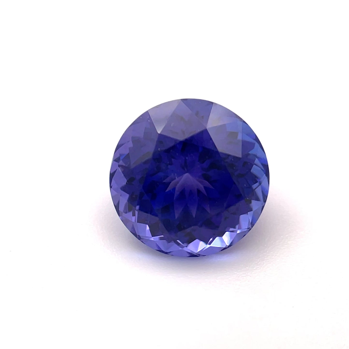 PG-T711-21 Tanzanite 9 MM Round 3.66cts