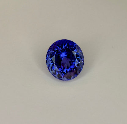 PG-T802-36-JO Tanzanite 9.8 MM Round 4.67cts