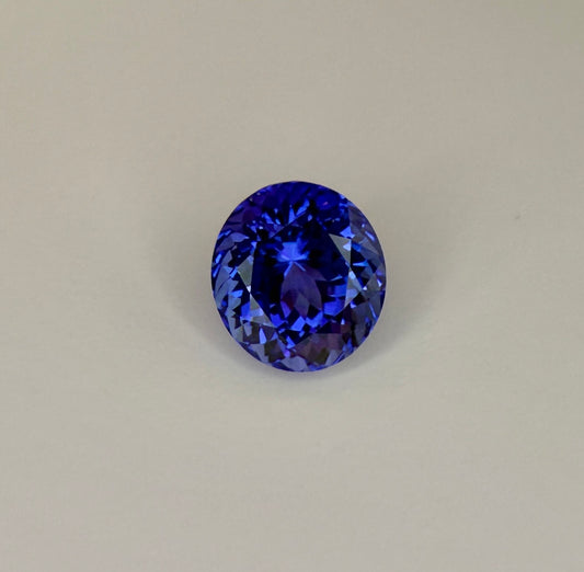 PG-T802-36-JO Tanzanite 9.8 MM Round 4.67cts