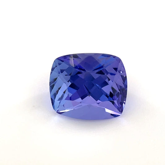 PG-T802-6 Tanzanite 6.2 x 7.2 MM Cushion 1.72cts