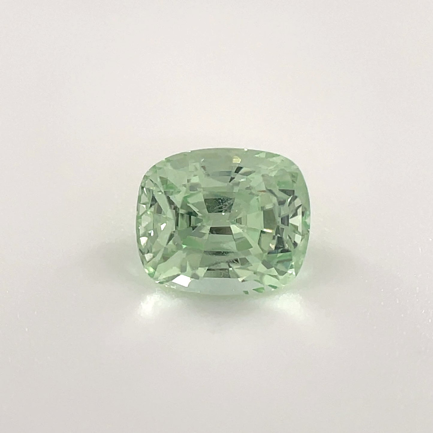 PG-T901-15 Merelani Mint Garnet 5.4 x 6.4 MM Cushion 1.31cts