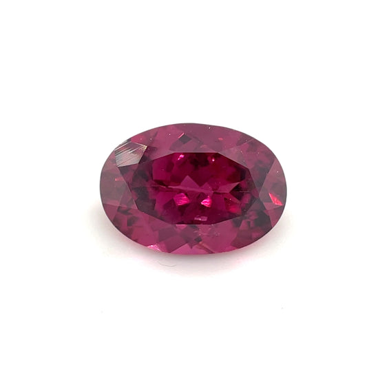 PG-TF1-7-MJ Rhodolite Garnet 7 x 9.9 MM Oval 2.72cts