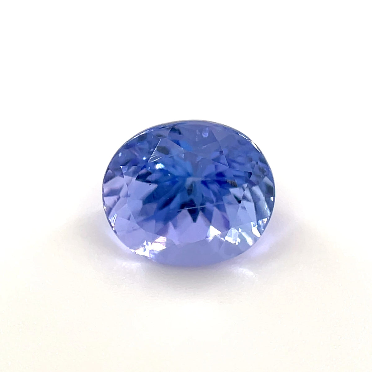 PG-TZBS-27 Tanzanite 6.9 x 7.9 MM Oval 1.98cts