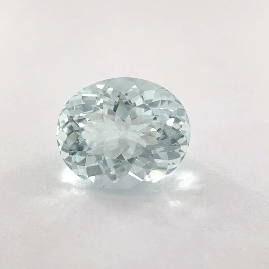 PG-U-32-52-15 Aquamarine 8.4 x 10.1 MM Oval 2.7cts