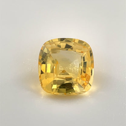 PG-YSABS-23 Yellow Sapphire 5.7 x 6 MM Cushion