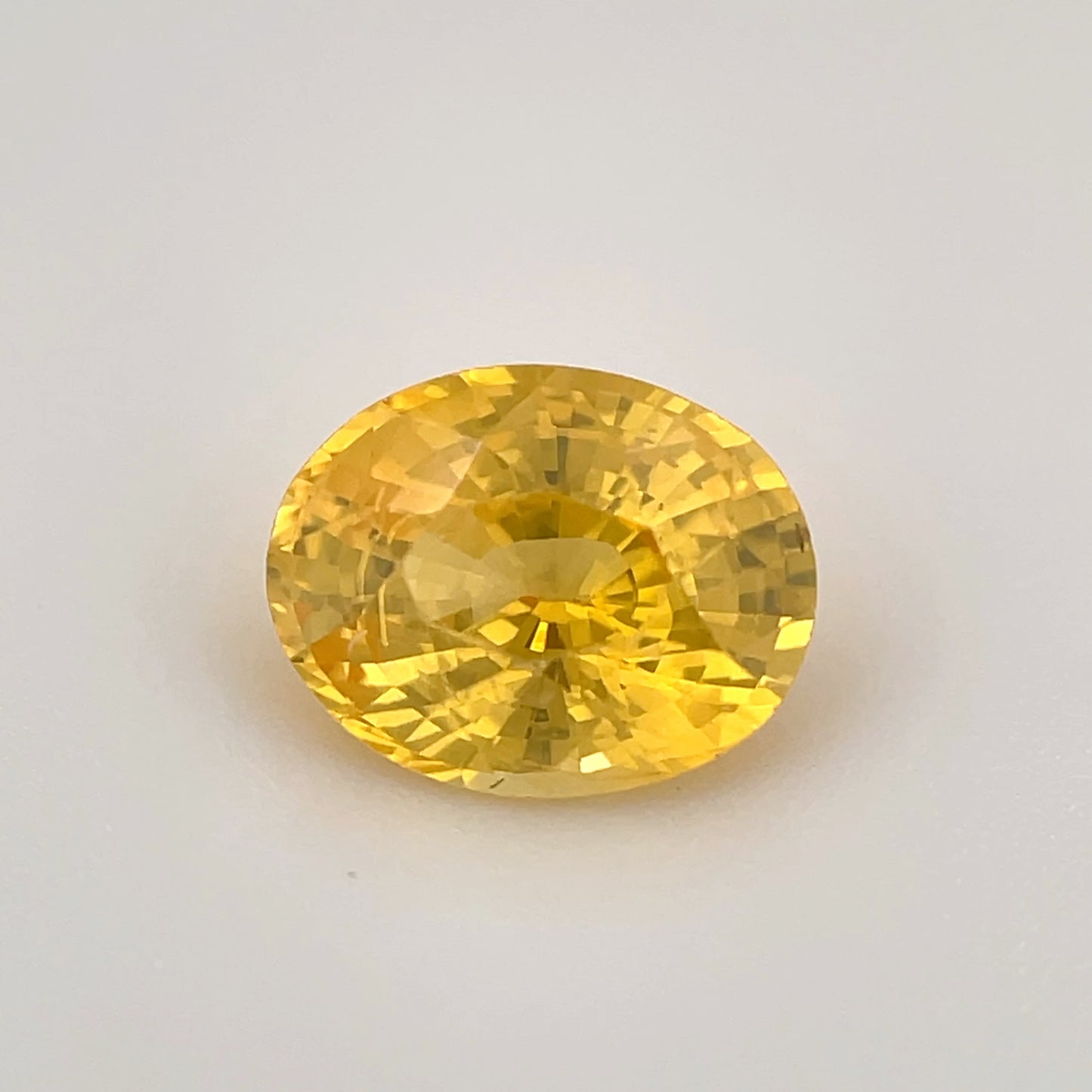 PG-YSABS-35 Yellow Sapphire 5.8 x 7.4 MM Oval