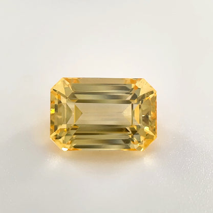 PG-YSABS-56 Yellow Sapphire 6 x 8.8 MM Emerald